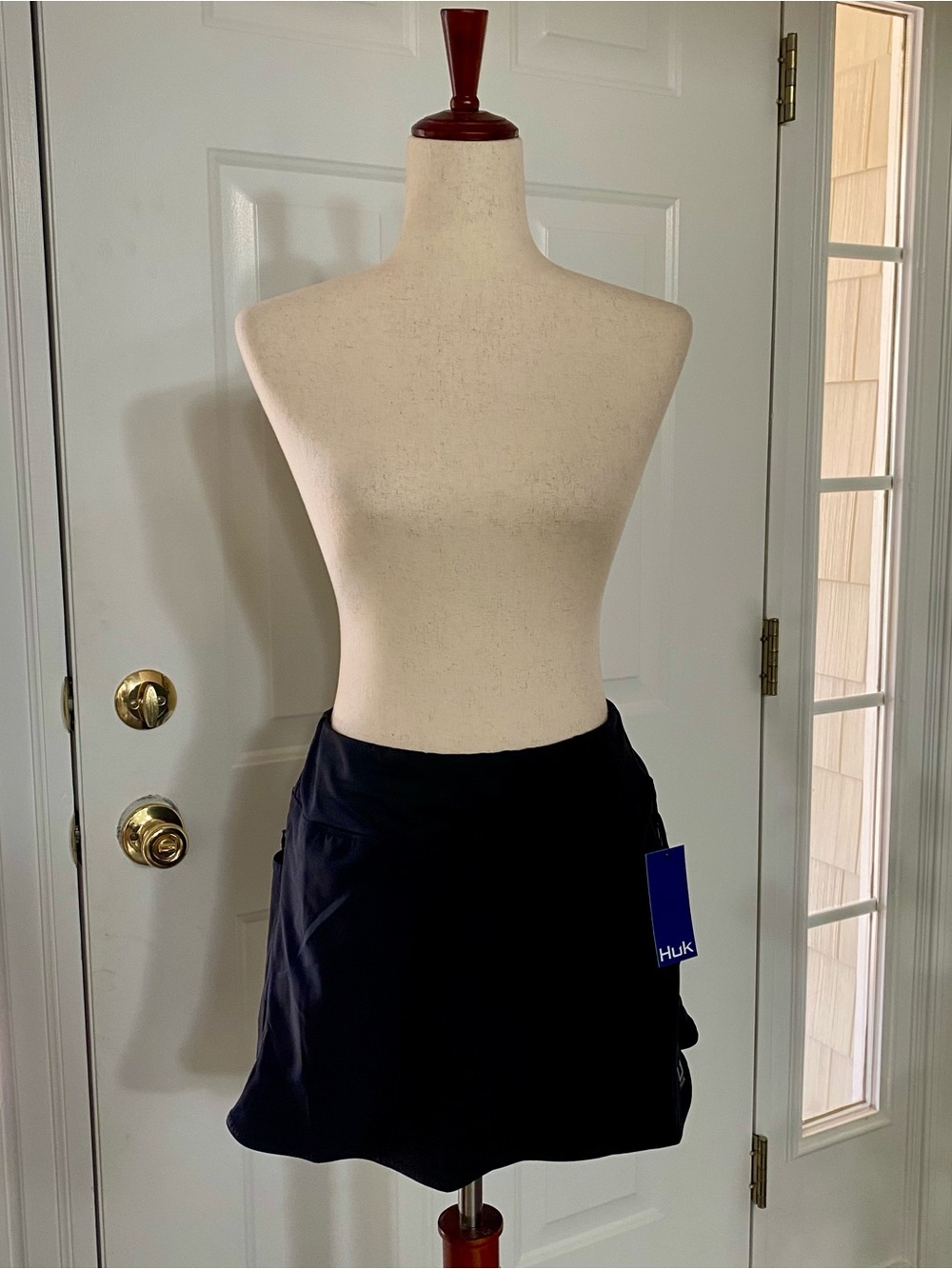 Huk Cedros Black Skort Women’s Size M